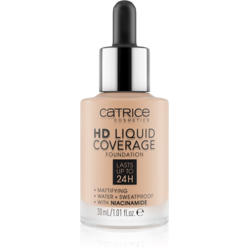 Catrice HD Liquid Coverage make up culoare 030 Sand Beige 30 ml