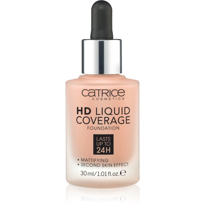 Catrice HD Liquid Coverage make up culoare 040 Warm Beige 30 ml