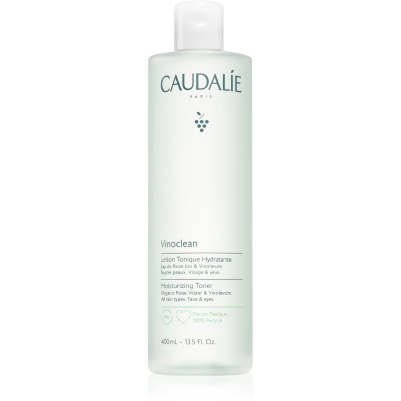 Caudalie Vinoclean tonic hidratant pentru toate tipurile de ten 400 ml