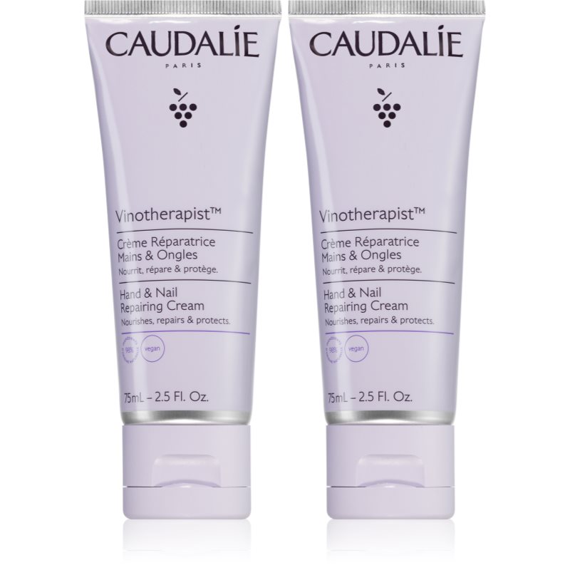 Caudalie Vinotherapist ambalaj economic pentru maini si unghii 2x75 ml