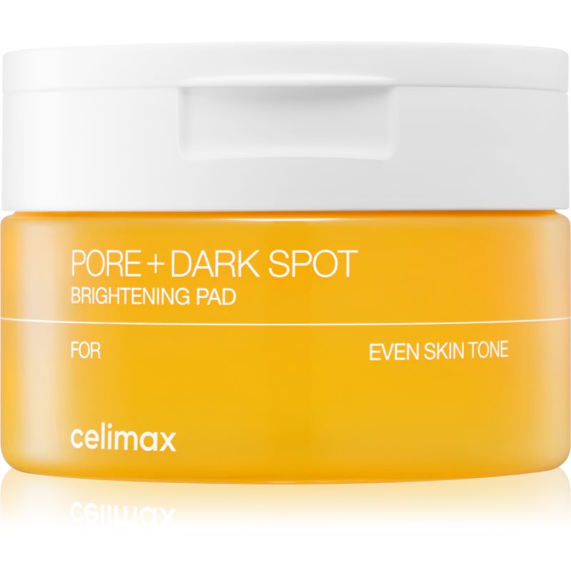 celimax Pore+Dark Spot Brightening Pad dischete de tonifiere pentru luminozitate si hidratare 40 buc
