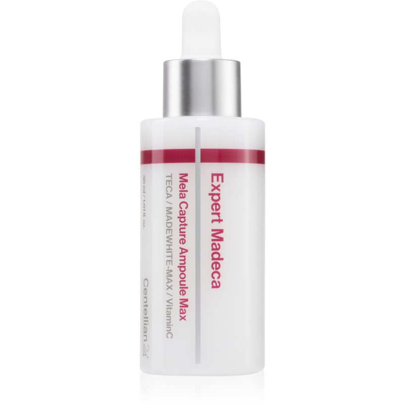 Centellian24 Expert Madeca Mela Capture Ampoule Max fiole împotriva pigmentării sporirea elasticității tenului 30 ml