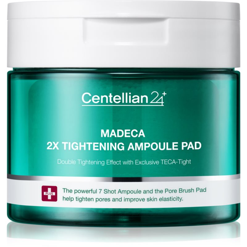 Centellian24 Madeca Double Tightening Ampoule Pad dischete de tonifiere pentru pori dilatati si riduri 60 buc
