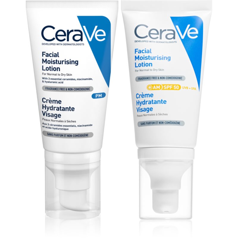CeraVe Moisturizers Facial Moisturising Lotion set pentru hidratare intensa