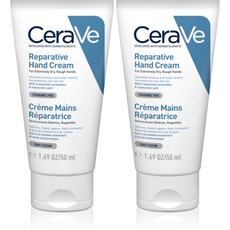 CeraVe Repairing Reparative Hand Cream set de maini