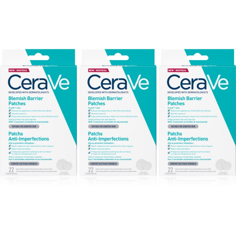 CeraVe Blemish Control Barrier Patches set pentru ten acneic