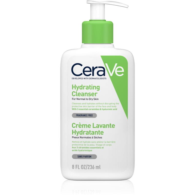 CeraVe Hydrating Cleanser emulsie pentru curatare cu efect de hidratare 236 ml