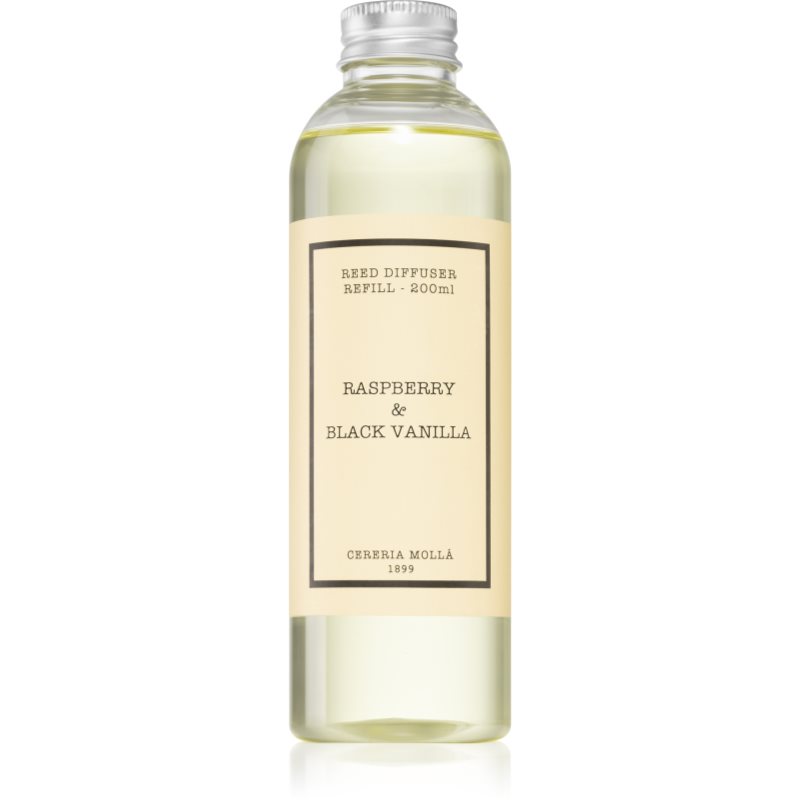 Cereria Mollá Boutique Raspberry & Black Vanilla reumplere în aroma difuzoarelor 200 ml