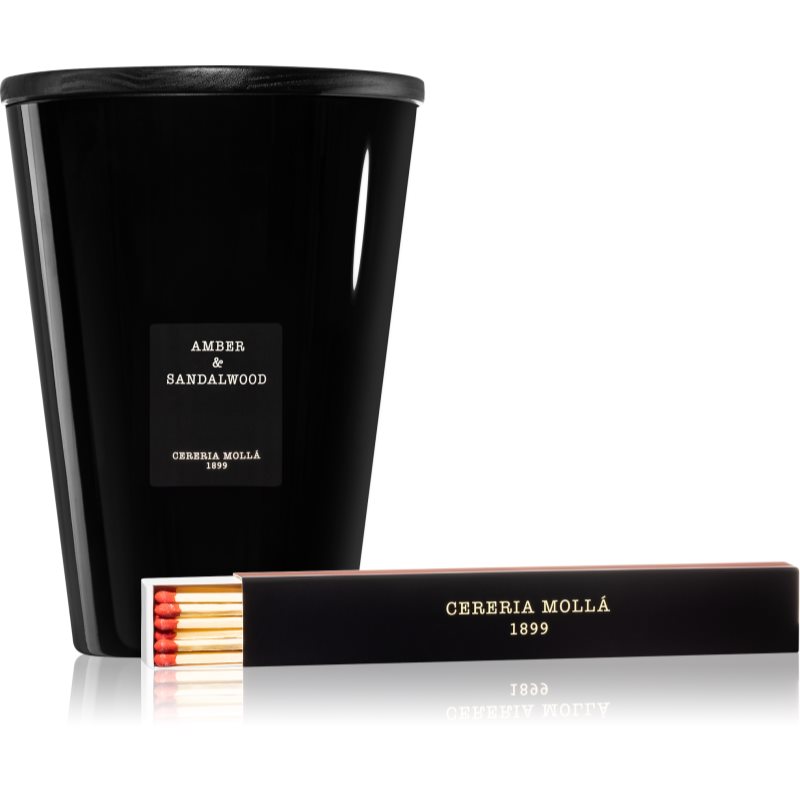 Cereria Mollá Boutique Amber & Sandalwood lumânare parfumată 3500 g Cereria Mollá Boutique Amber & Sandalwood lumânare parfumată 3500 g