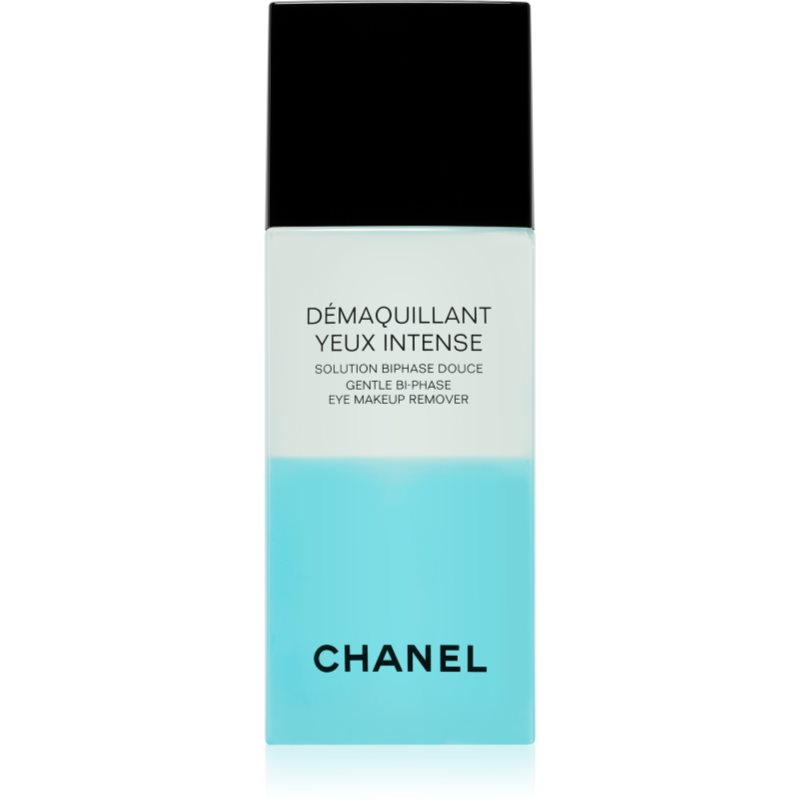 Chanel Demaquillant Yeux Intense apa pentru curatare cu particule micele pentru tratarea tenului în două faze 100 ml