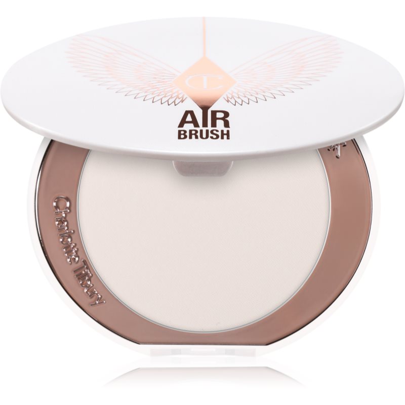 Charlotte Tilbury Airbrush Brightening Flawless Finish pudră compactă iluminatoare culoare Fair Medium 9 g