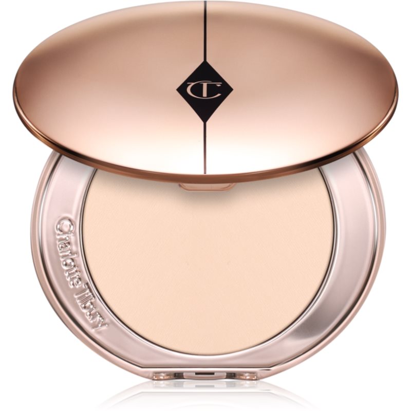 Charlotte Tilbury Airbrush Flawless Finish pudră compactă iluminatoare culoare 1 Fair 8 g
