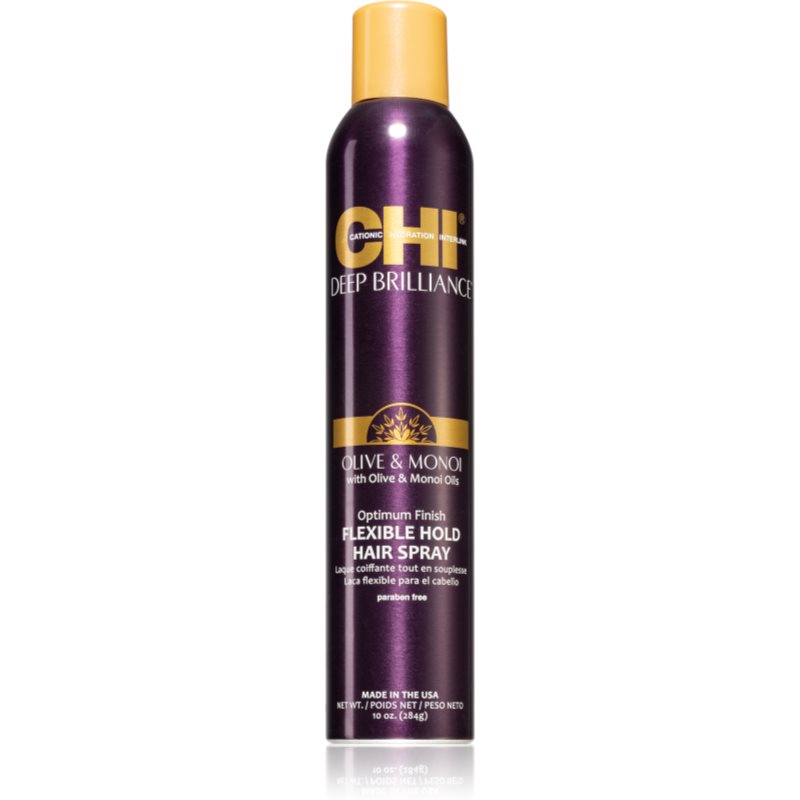 CHI Brilliance Flexible Hold Hair Spray fixativ pentru păr, cu fixare ușoară 284 g