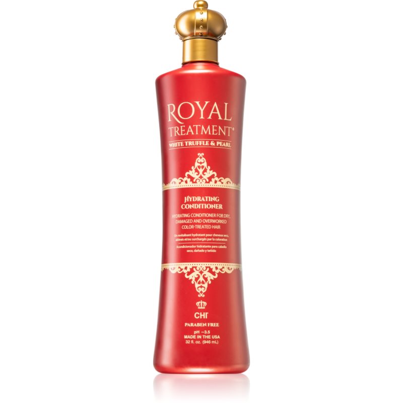 CHI Royal Treatment Hydrating balsam hidratant pentru păr uscat și deteriorat 946 ml CHI Royal Treatment Hydrating balsam hidratant pentru păr uscat și deteriorat 946 ml