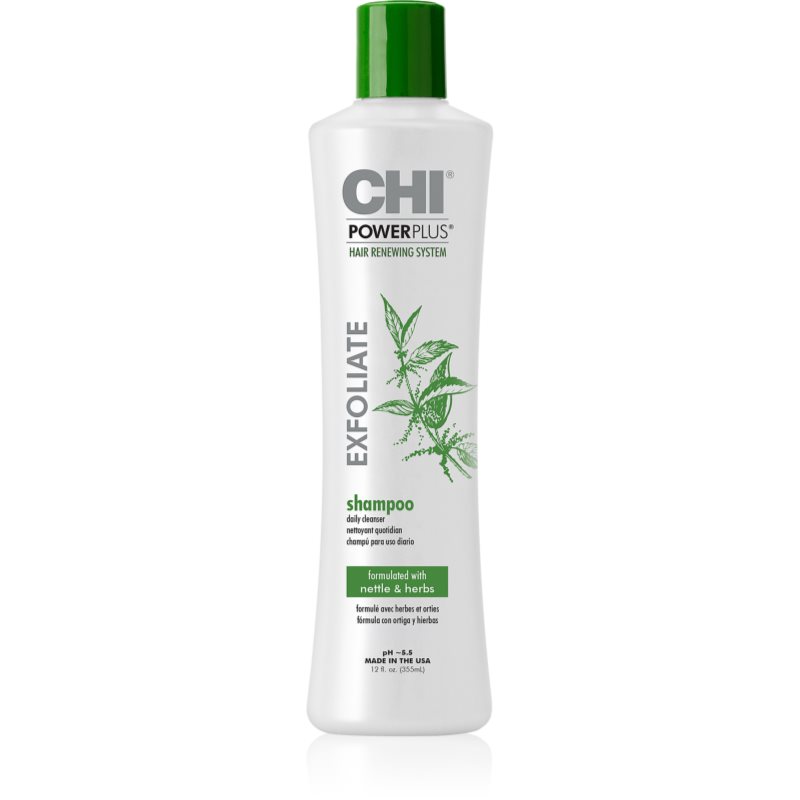 CHI Power Plus Exfoliate Shampoo șampon exfoliant pentru refacerea…