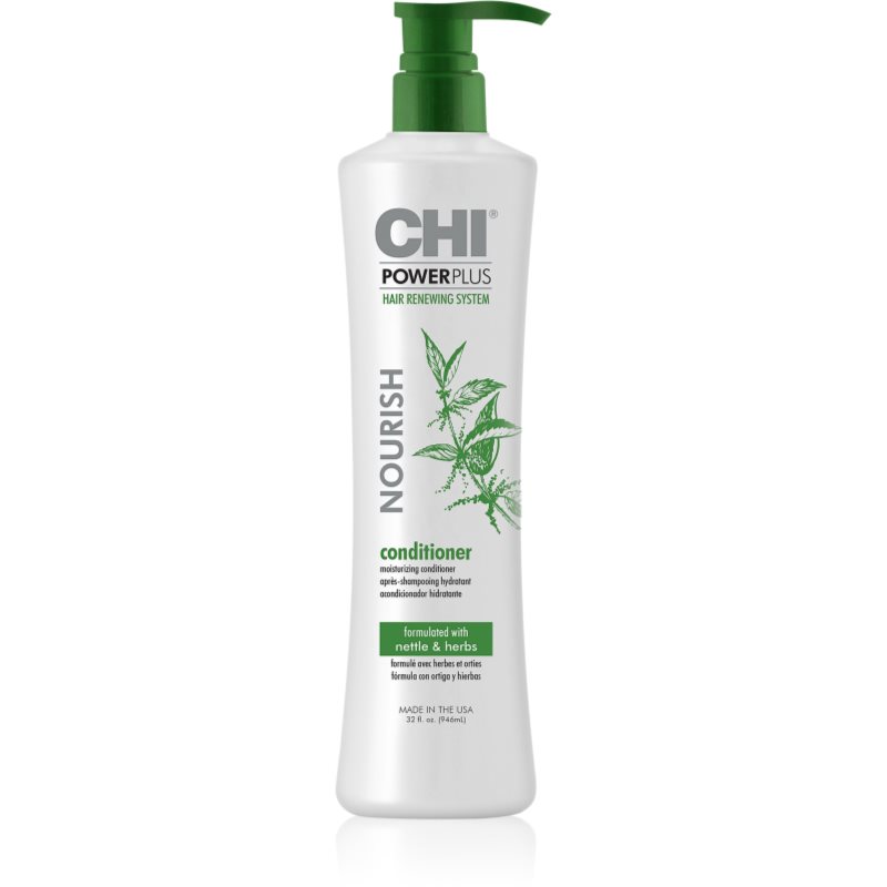CHI Power Plus Nourish Conditioner balsam hranitor pentru refacerea scalpului 946 ml