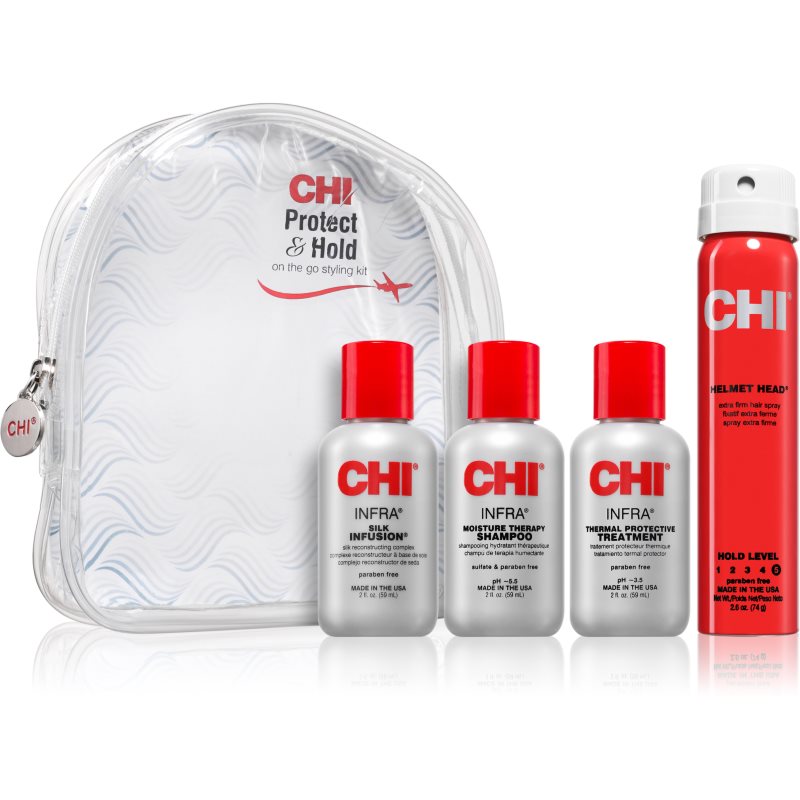 CHI Protect &amp; Hold On The Go Styling Kit Seturi pentru voiaj pentru păr