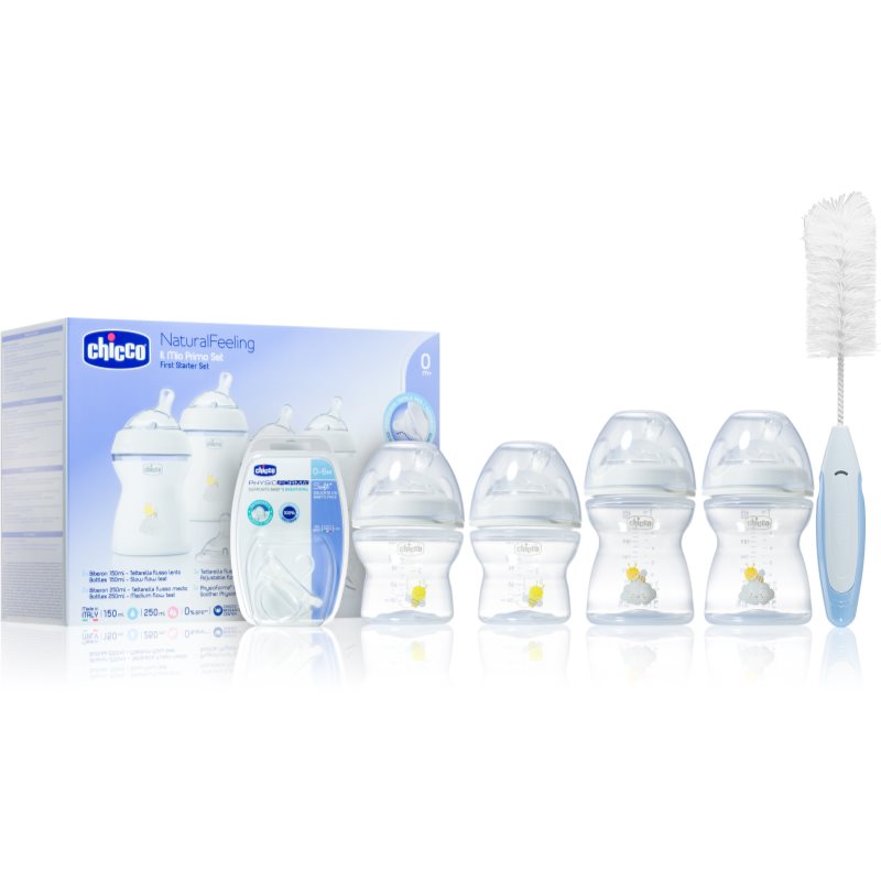 Chicco Natural Feeling First Starter Set set cadou pentru bebeluși 0 m+