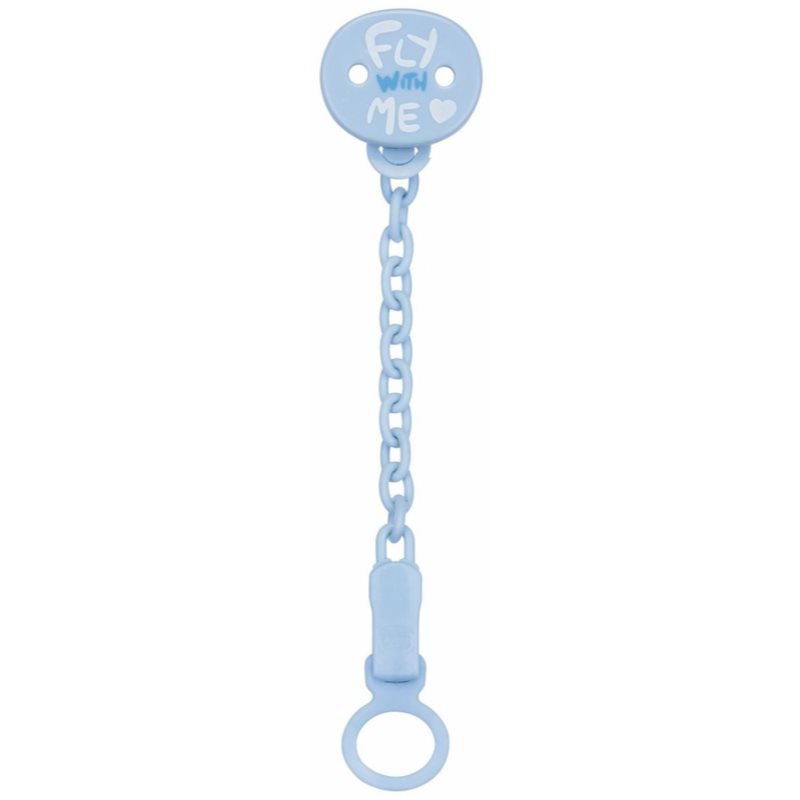 Chicco All You Can Clip clips pentru suzetă Blue 1 buc