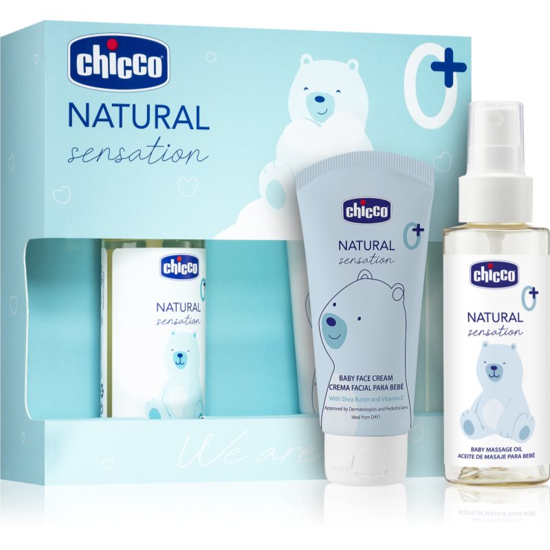 Chicco Natural Sensation We are 2 set cadou pentru nou-nascuti si copii 0+