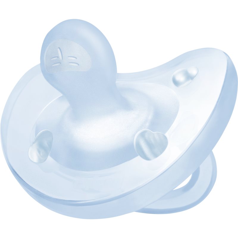 Chicco Physio Soft 0-6 m suzetă Blue 1 buc Chicco Physio Soft 0-6 m suzetă Blue 1 buc