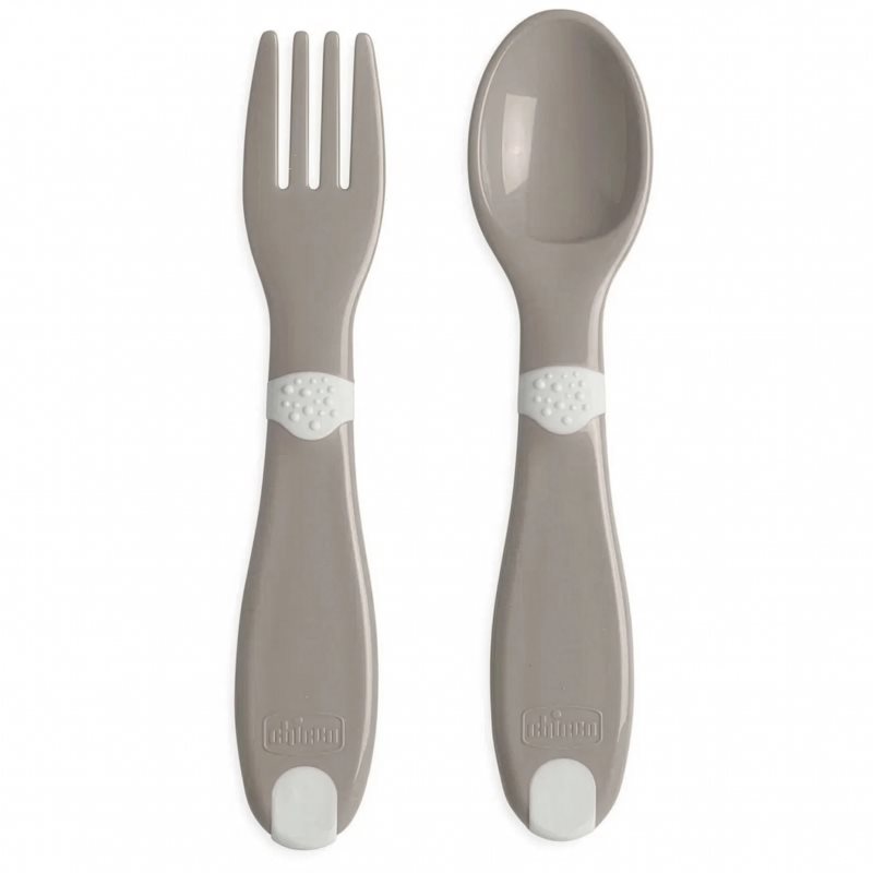Chicco First Cutlery tacâmuri pentru copii 12m+ 2 buc