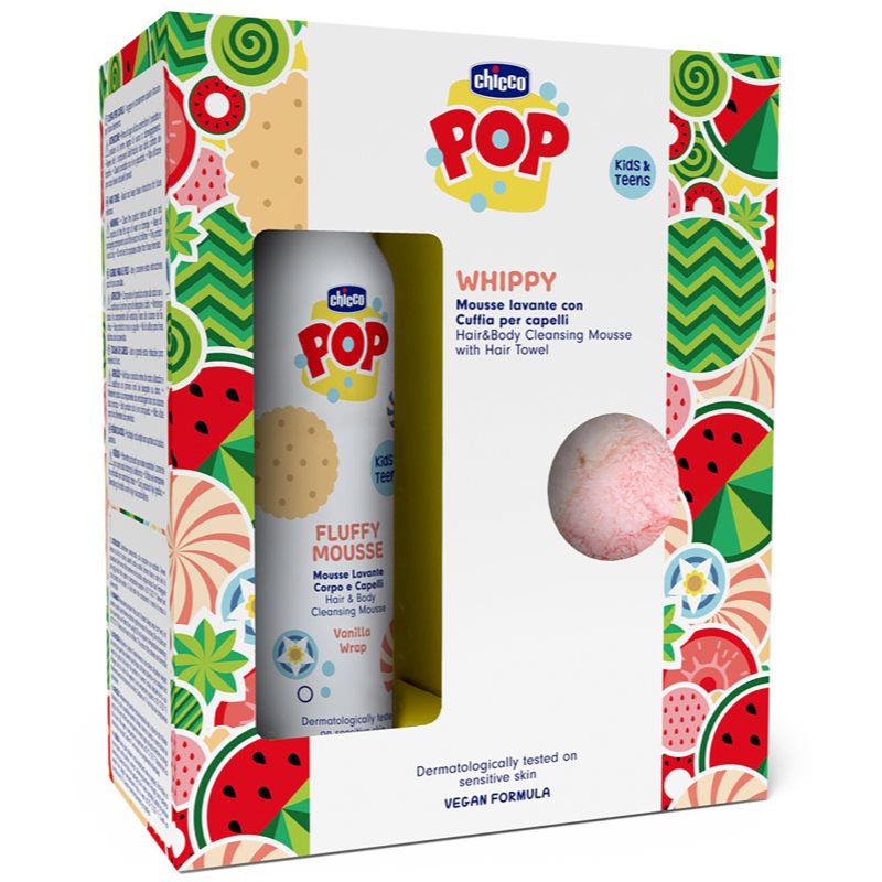 Chicco POP Vanilla Fluffy set cadou pentru copii - Imagine 1