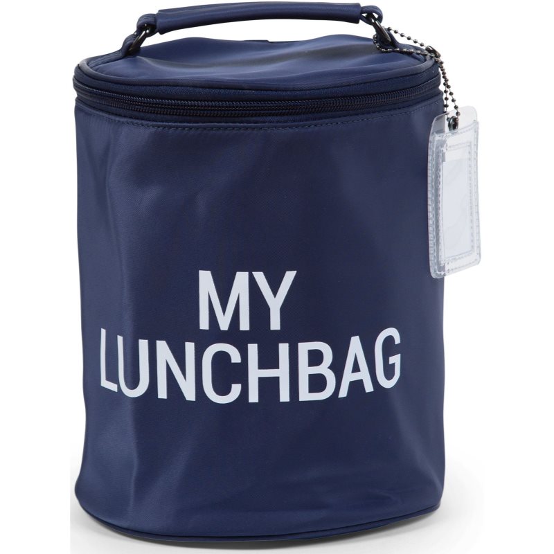 Childhome My Lunchbag Navy White Geanta Termoizolanta Pentru Mancare 1 Buc