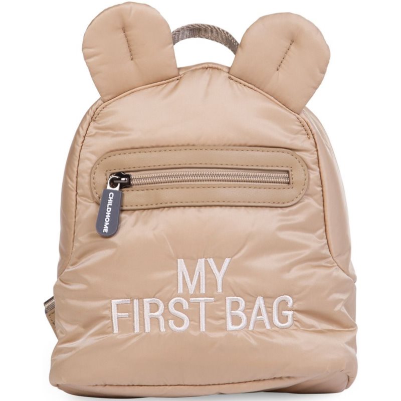 Childhome My First Bag Puffered Beige Rucsac Pentru Copii 24 X 8 X 20 Cm 1 Buc