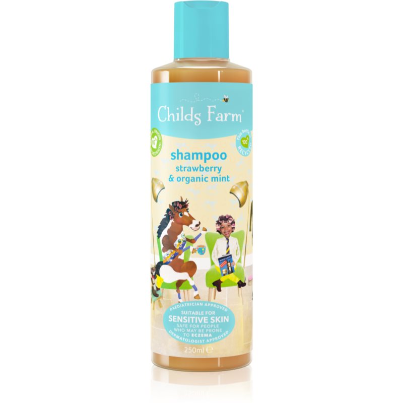 Childs Farm Strawberry & Organic Mint Shampoo sampon pentru copii 250 ml