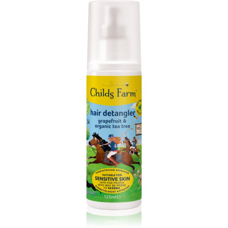 Childs Farm Hair Detangler spray pentru par usor de pieptanat pentru copii Grapefruit & Organic Tea Tree 125 ml