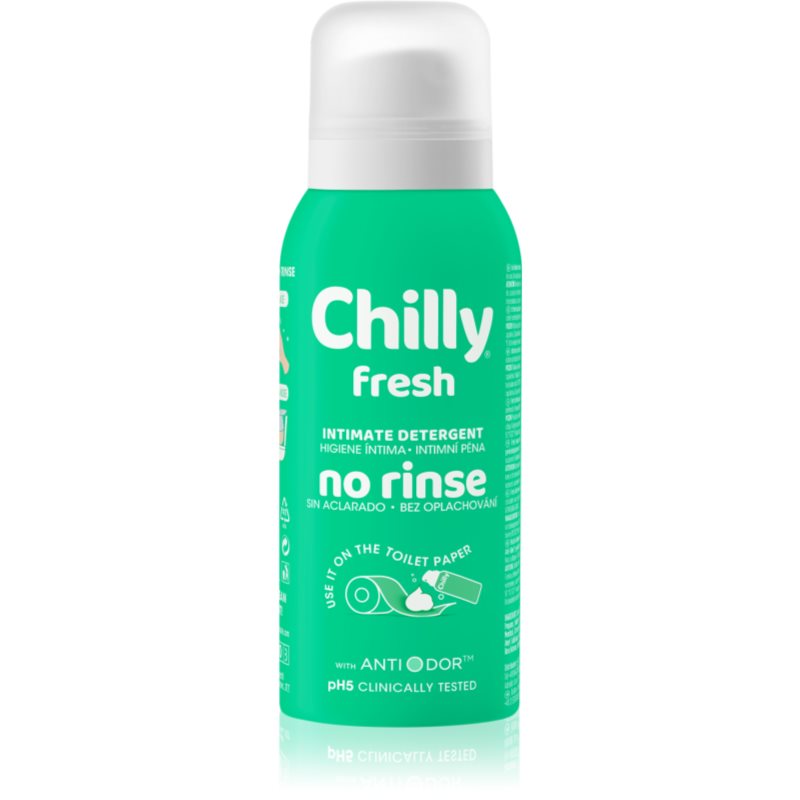 Chilly Fresh spuma pentru curatare racoritoare pentru igiena intima 100 ml