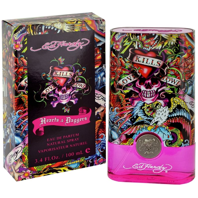 Christian Audigier Ed Hardy Hearts & Daggers for Her Eau de Parfum pentru femei 100 ml