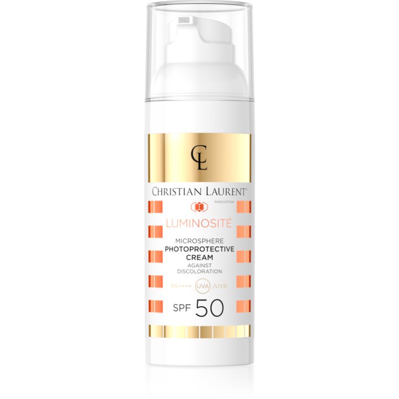 Christian Laurent Luminosité SPF 50 crema de zi impotriva inrosirii 50 ml
