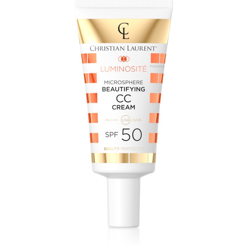 Christian Laurent Beautifying CC Cream SPF 50 crema CC iluminatoare 30 ml