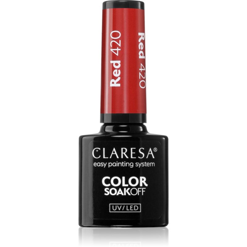 Claresa SoakOff UV/LED Color River lac de unghii sub forma de gel culoare 5 g