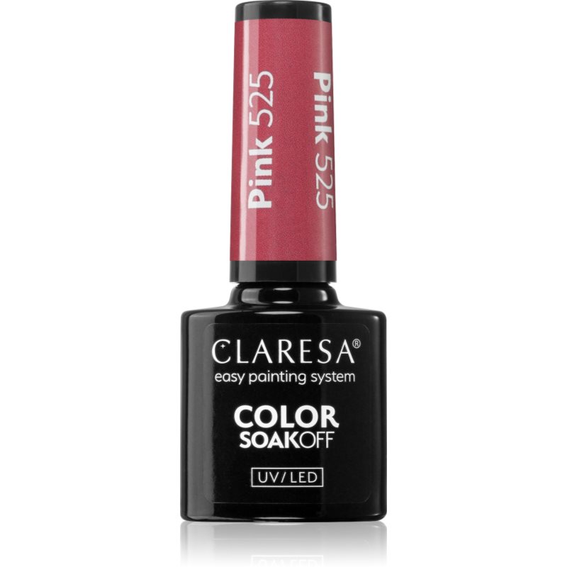 Claresa SoakOff UV/LED Color Savanna Vibes lac de unghii sub forma de gel culoare Pink 525 5 g