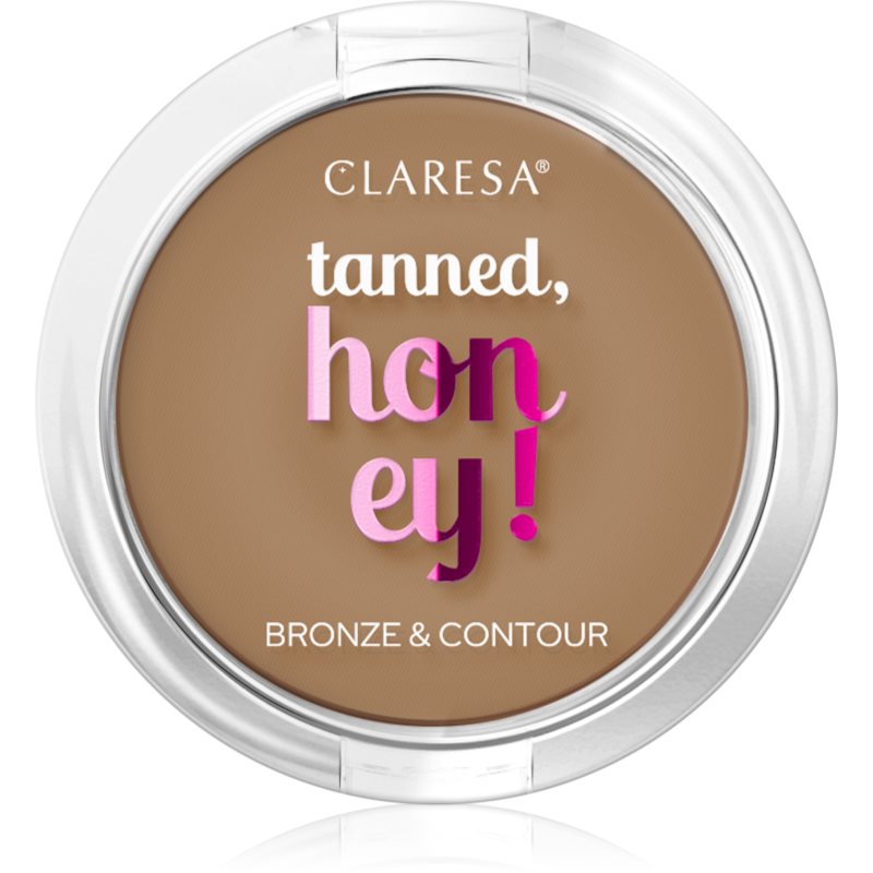 Claresa Tanned, Honey! bronzer și pudră pentru contur culoare 11 Aristocratic 10 g