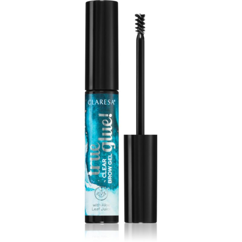 Claresa True Glue! gel pentru sprancene culoare 01 Transparent 8 g