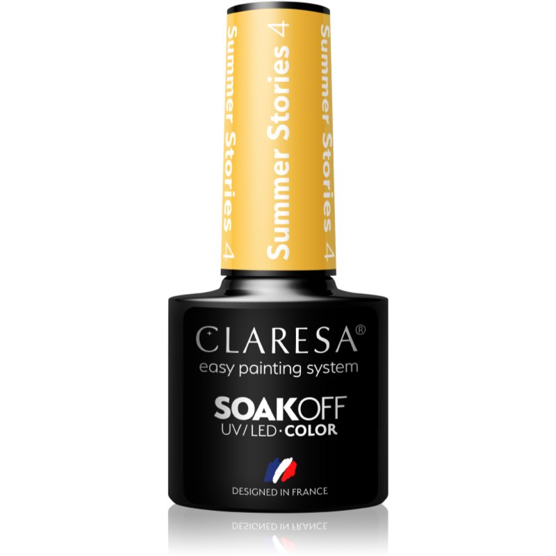 Claresa SoakOff UV/LED Color Summer Stories lac de unghii sub forma de gel culoare 4 5 g