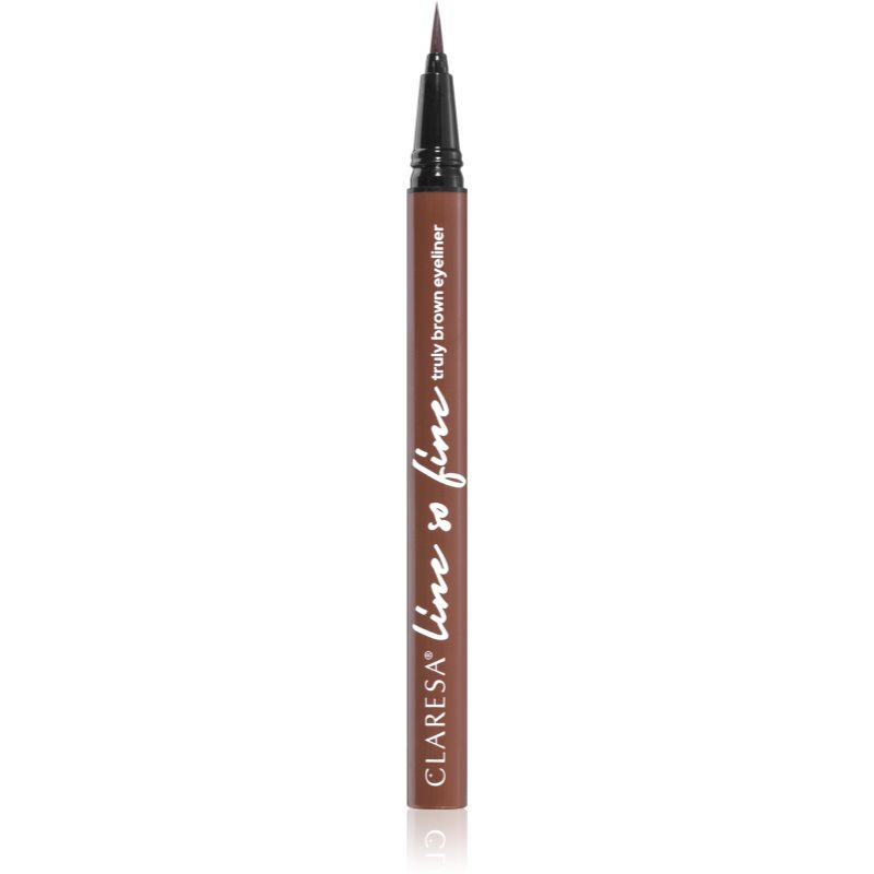 Claresa Line So Fine tuș de ochi tip cariocă culoare Brown 0,8 g