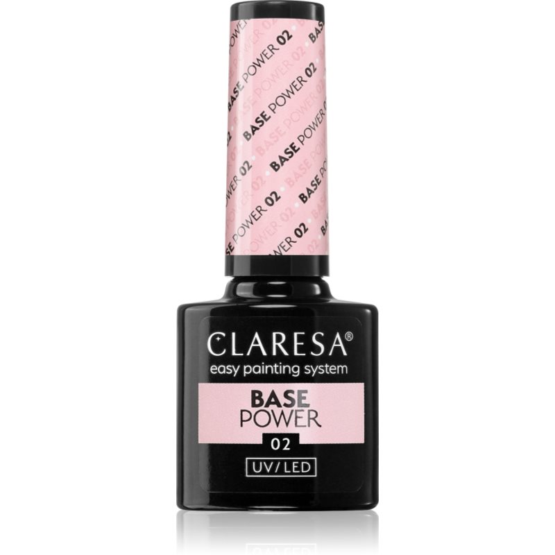 Claresa UV/LED Base Power baza gel pentru unghii culoare 02 5 g