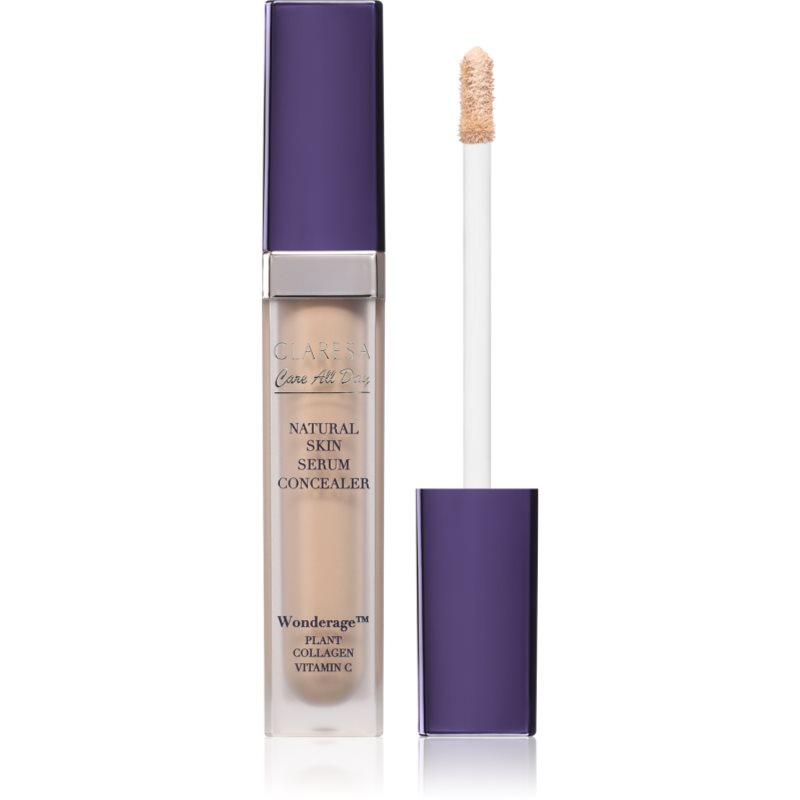 Claresa Care All Day Natural Skin Serum Concealer corector lichid de acoperire culoare 1C Light Cool 7 ml