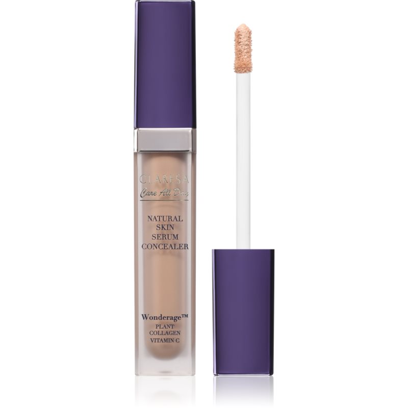 Claresa Care All Day Natural Skin Serum Concealer corector lichid de acoperire culoare 1P Peach 7 ml