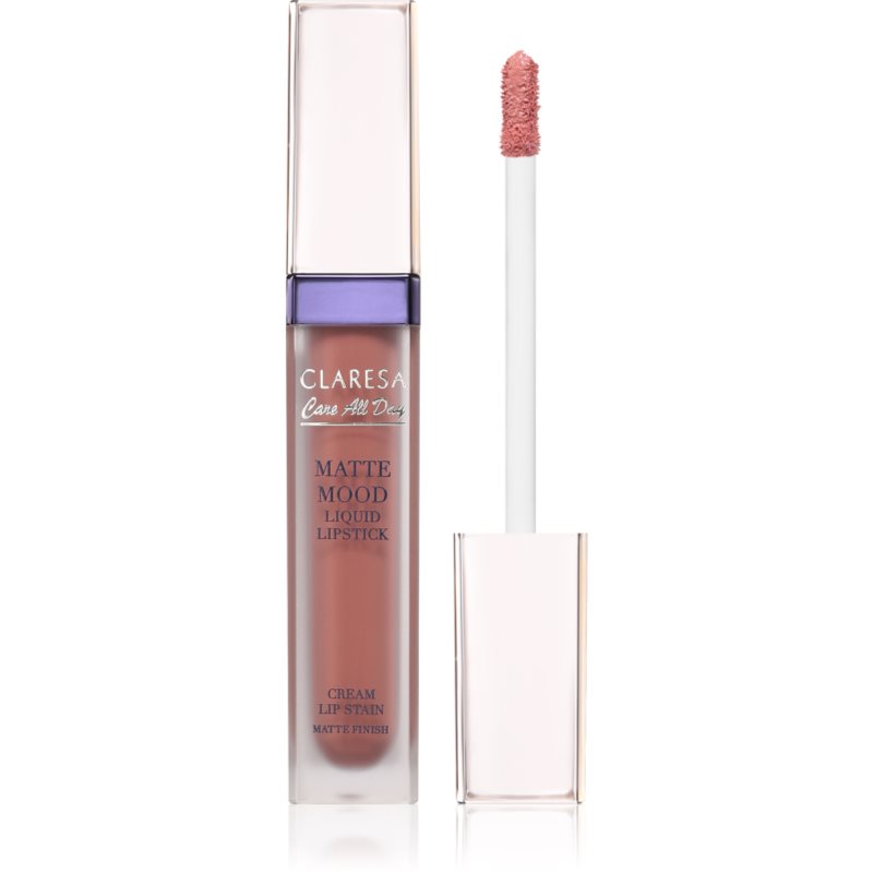 Claresa Care All Day Matte Mood Liquid Lipstick ruj lichid mat culoare 01 Joyful 7 ml