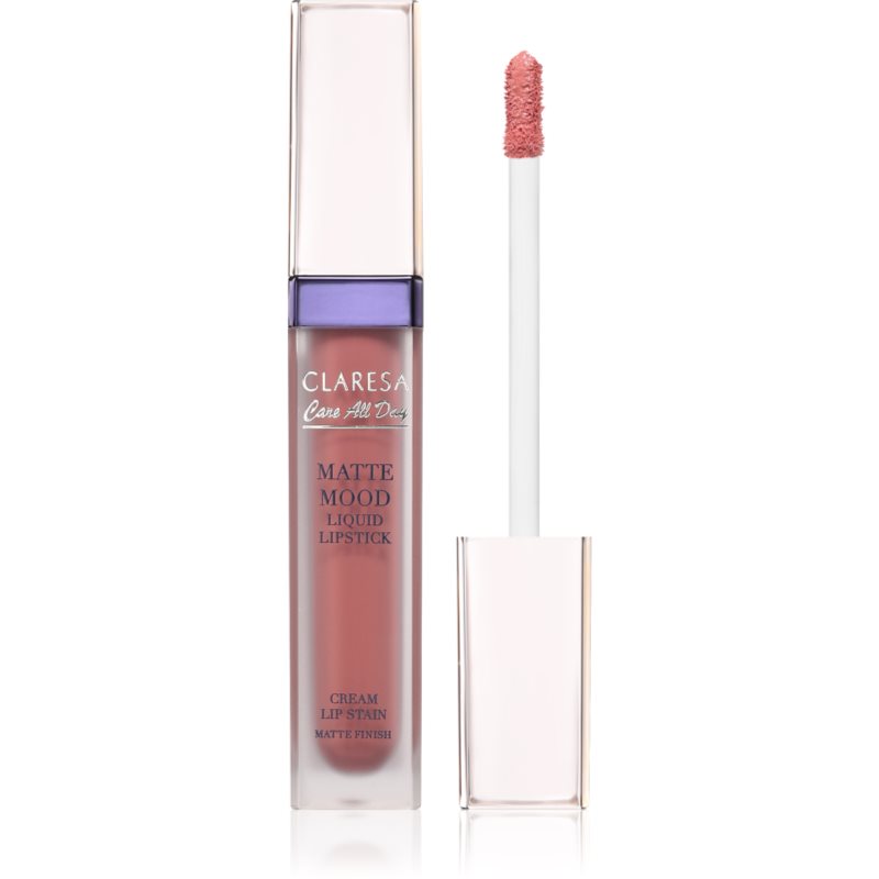 Claresa Care All Day Matte Mood Liquid Lipstick ruj lichid mat culoare 03 Calm 7 ml