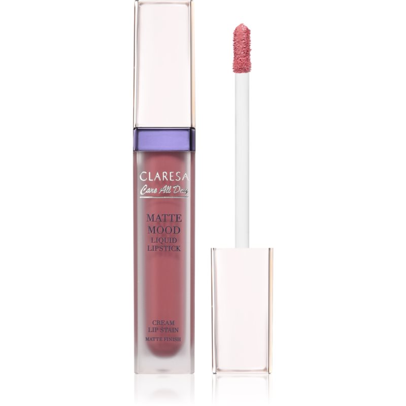 Claresa Care All Day Matte Mood Liquid Lipstick ruj lichid mat culoare 05 Confidence 7 ml