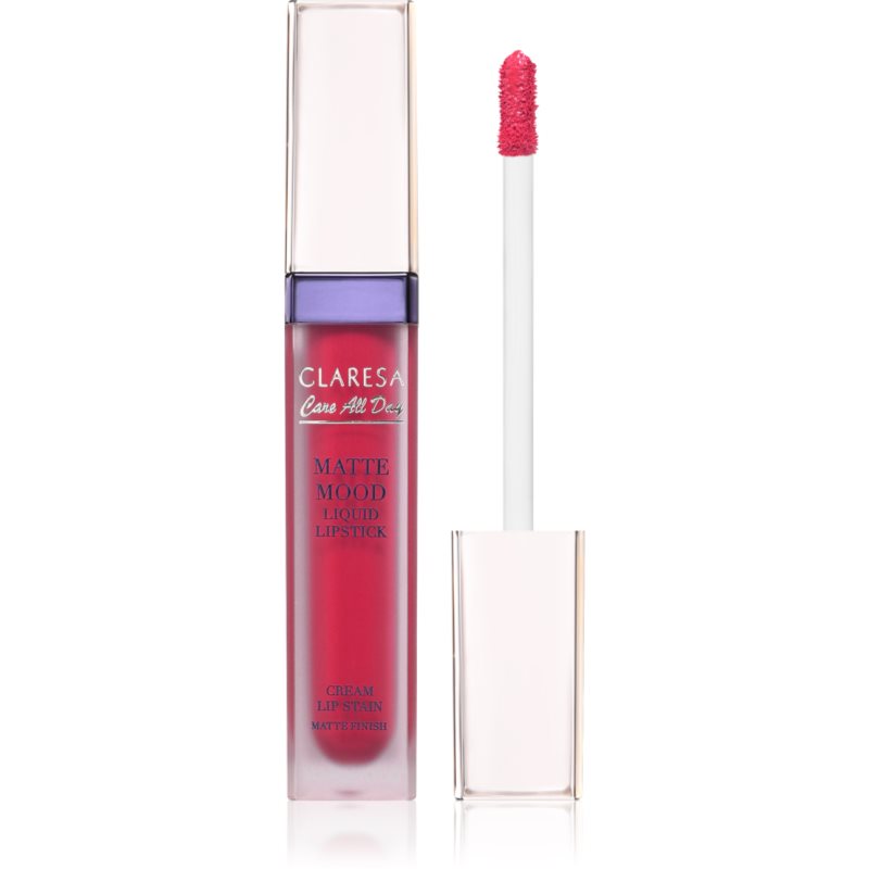 Claresa Care All Day Matte Mood Liquid Lipstick ruj lichid mat culoare 06 Bliss 7 ml