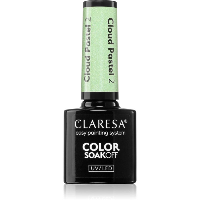 Claresa SoakOff UV/LED Color Cloud Pastel unghii cu gel folosind UV / lampă cu LED culoare 2 5 g