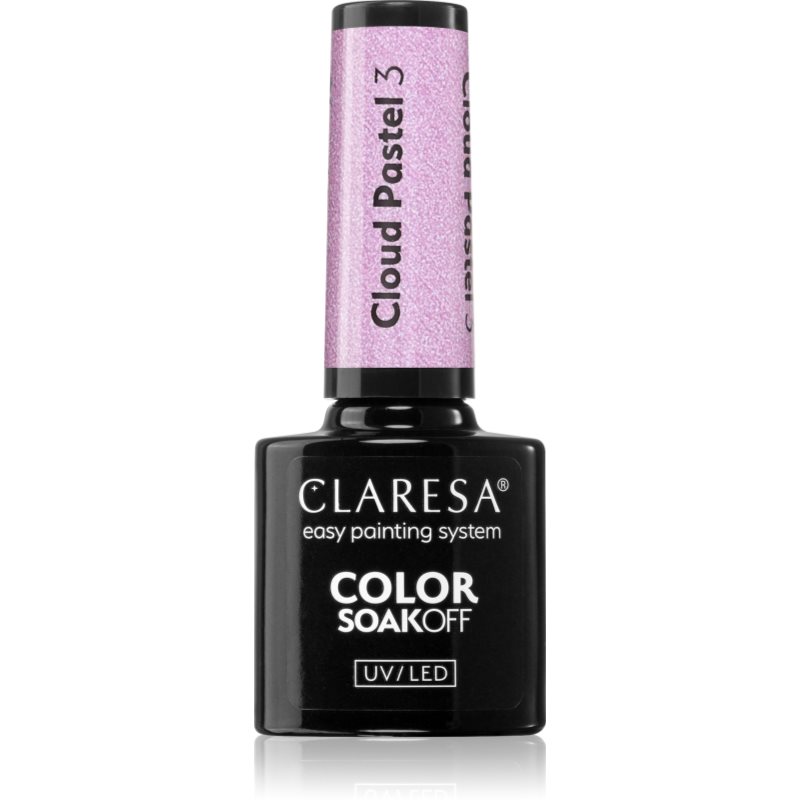 Claresa SoakOff UV/LED Color Cloud Pastel unghii cu gel folosind UV / lampă cu LED culoare 3 5 g